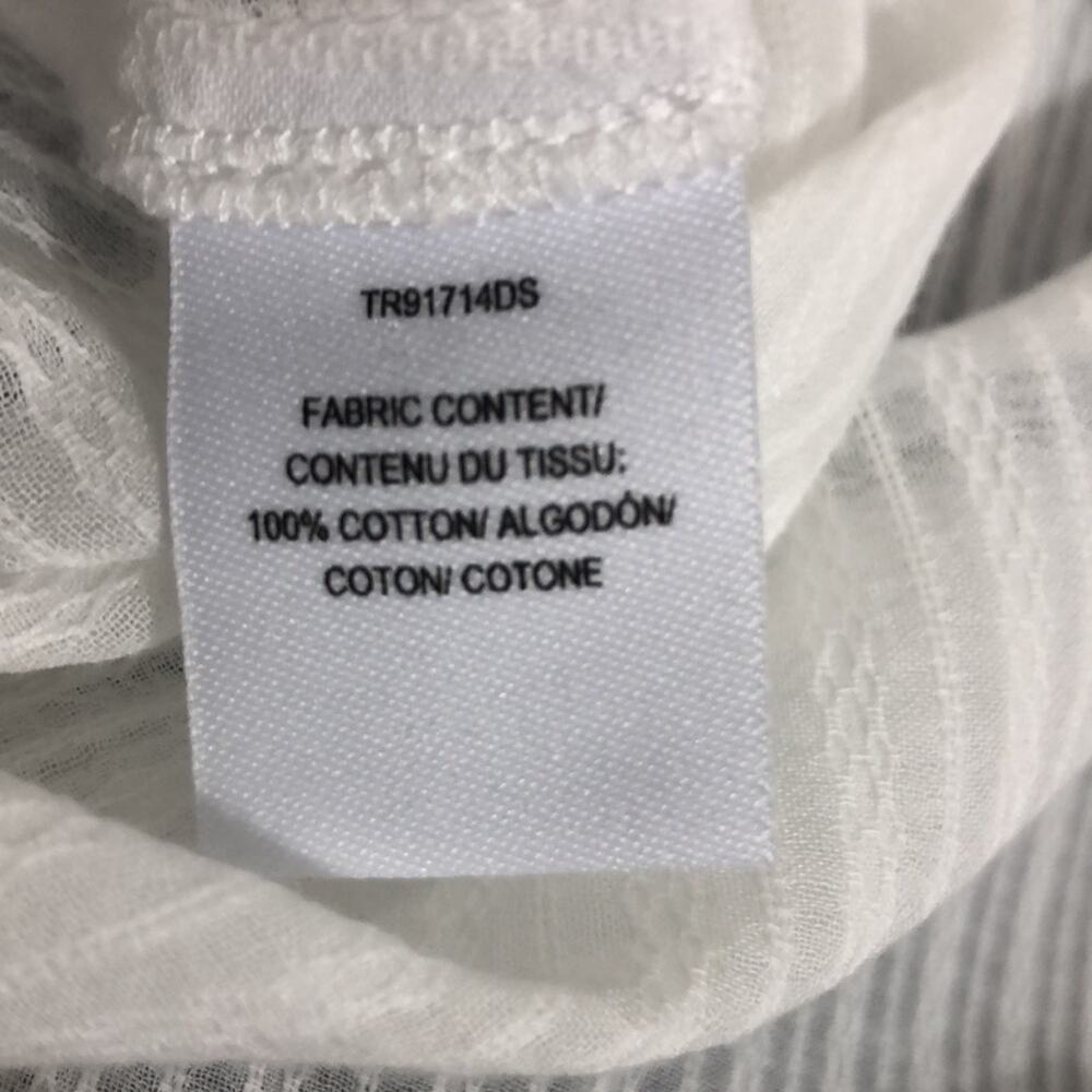 Derek Lam 10 Crosby Pintuck Tassel Trim Top 4 EUC - Picture 9 of 11